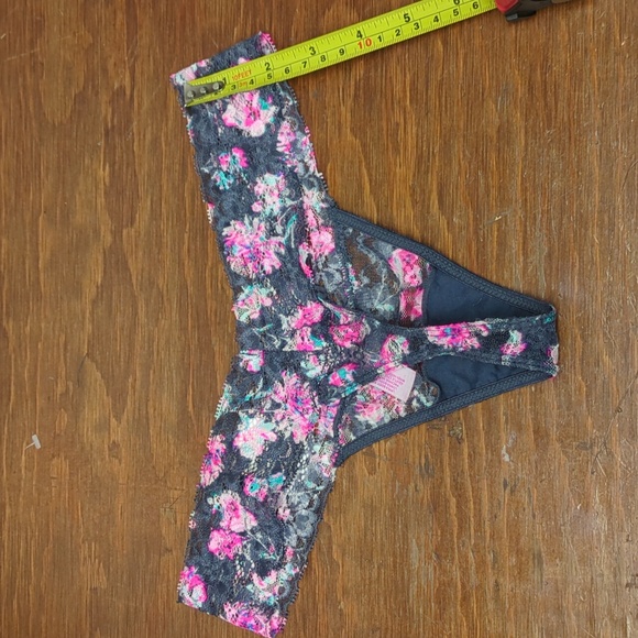 Sexy & Floral 2pc Candies Set – Padded 34B Bustier + S Thong Panties New - Picture 9 of 9